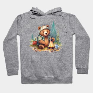 Camping Bear #1 Hoodie